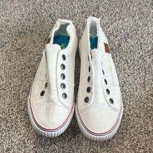 Women’s Blowfish White Slip-On Sneakers